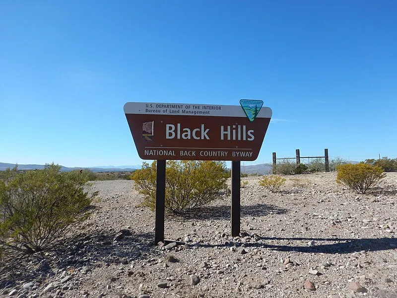 Black Hills Back Country Byway #2 (N, 0mi), Graham