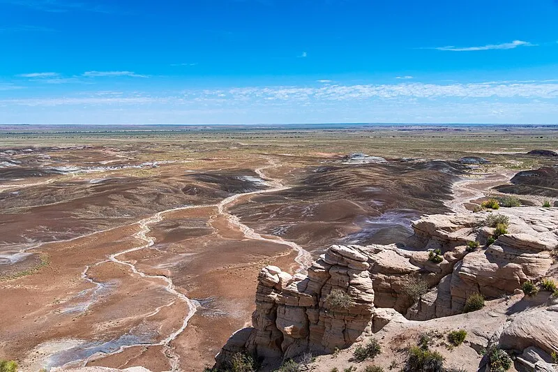 Trailhead (SE, 3mi), Petrified Forest National Park