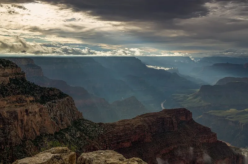 Hopi Point Bus Stop - Hermits Rest (red) Route, Grand Canyon National Park