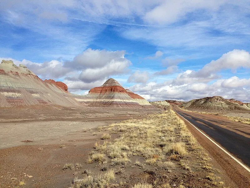 The Tepees North Pullout, Petrified Forest National Park