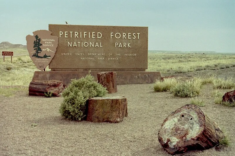 Pefo Audio Tour North Stop 1, Petrified Forest National Park