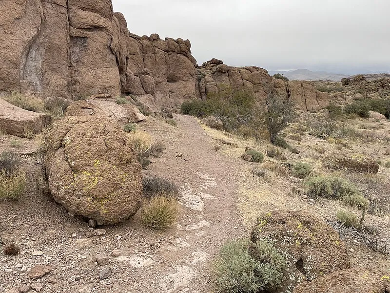 Monolith Garden Trail, Mohave